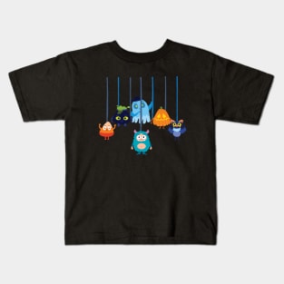 I Teach The Cutest Little Monsters Kids T-Shirt